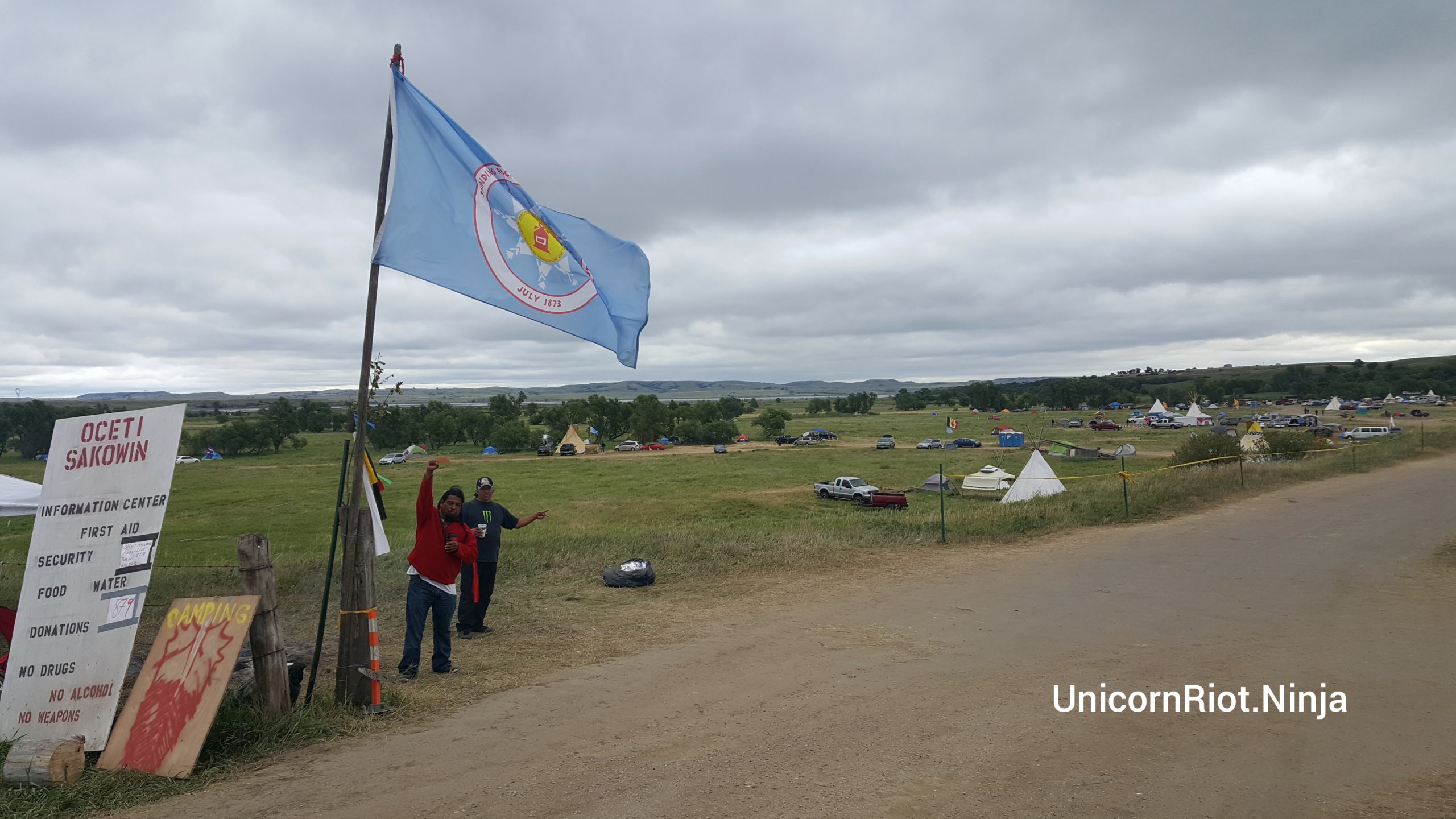 Camps Organize to Stay as Injunction Postponed