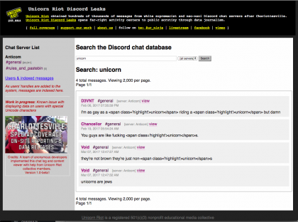 discord-leaks-server - UNICORN RIOT