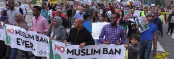 No Muslim Ban March