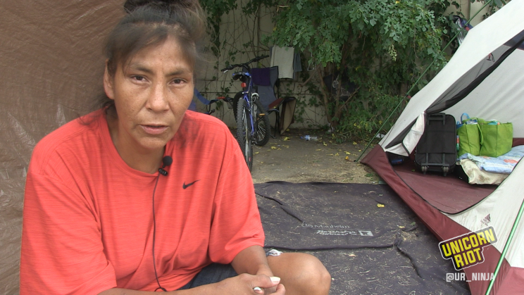 Tent City Resident Speaks
