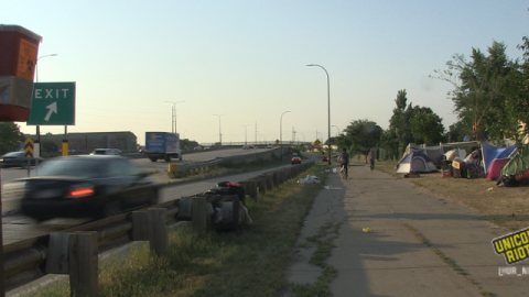 Houseless Tent City