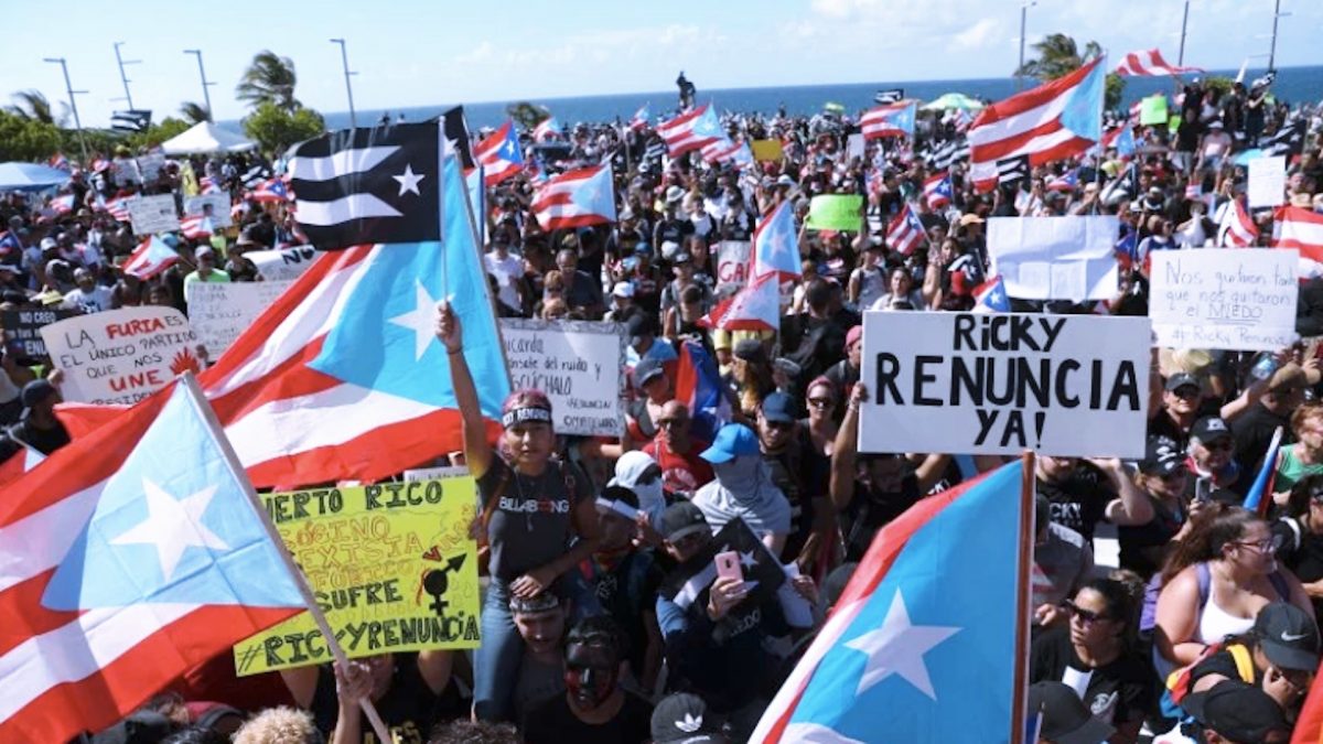 Puerto Rico / Borikén Solidarity Action in Minnesota - UNICORN RIOT