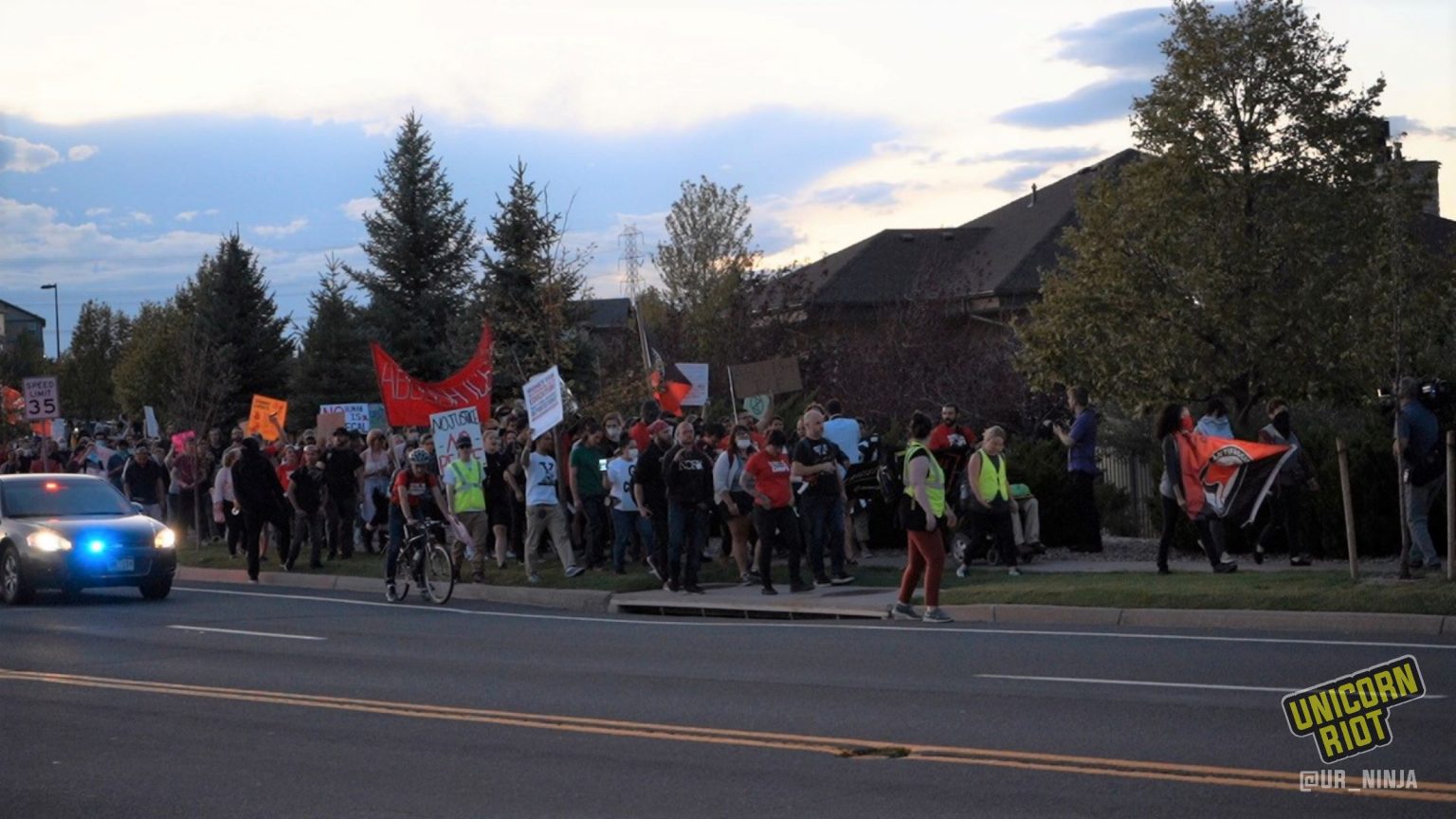 The Price to Oversee ICE 200+ Protesters March in Aurora Suburb Home