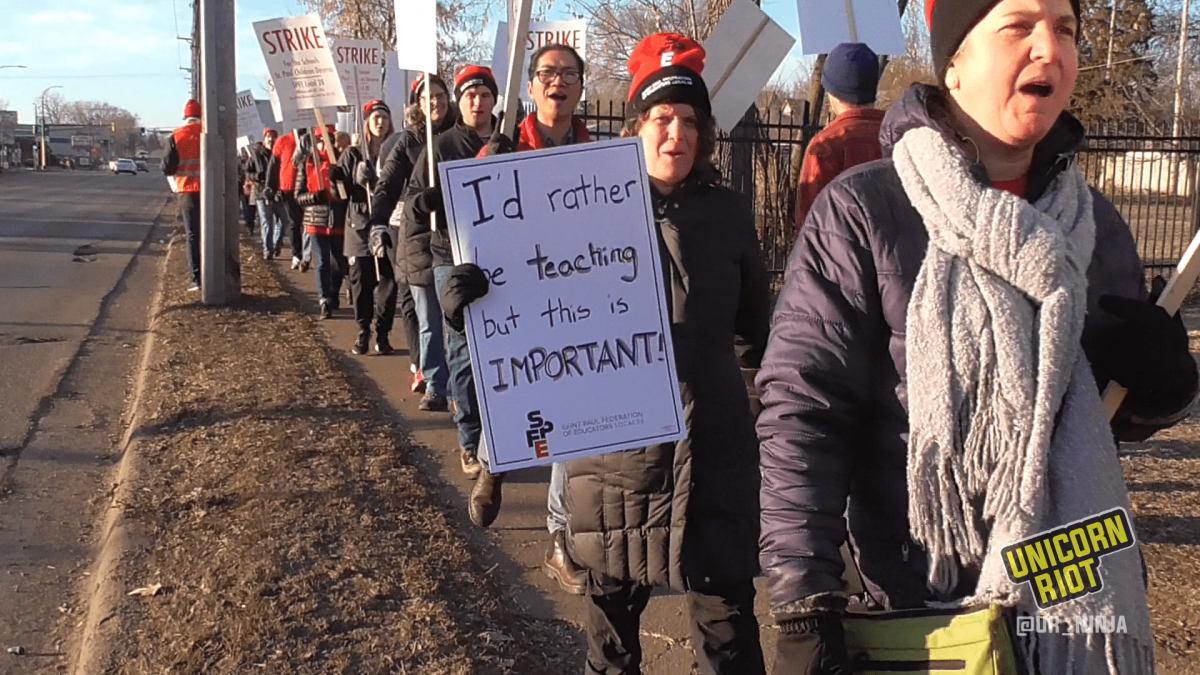 St. Paul Teachers Union Strikes, Demanding Increased Mental Health ...