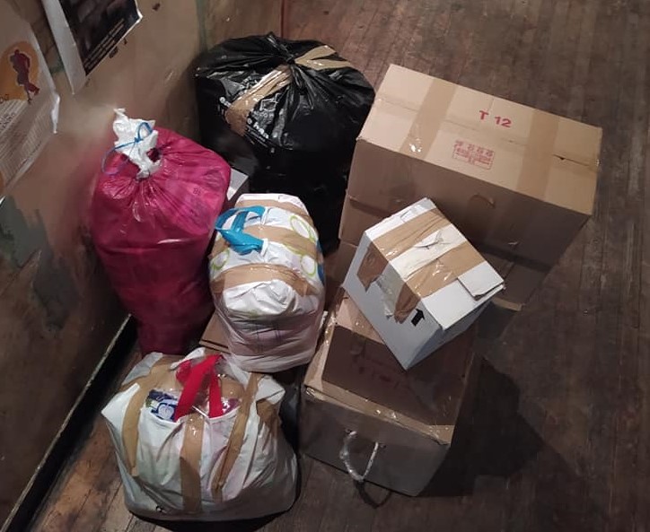 Solidarity supplies ready for women detainees at Petrou Ralli