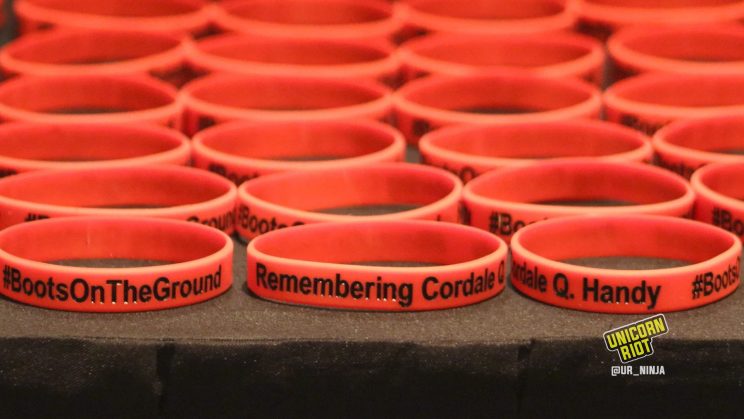 Remembering Cordale Handy bracelets