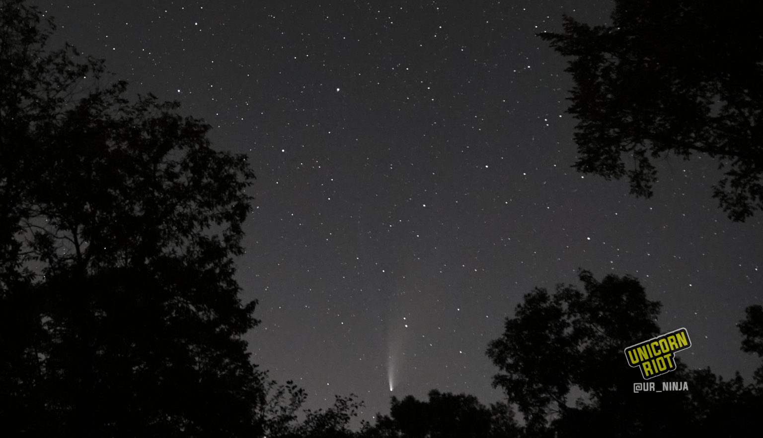 New Comet Visible Across Northern Skies - UNICORN RIOT