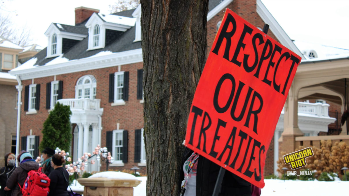 respect our treaties sign