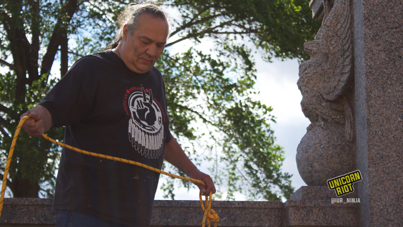 Ramsey County Sentences Native Organizer for Columbus Statue Toppling