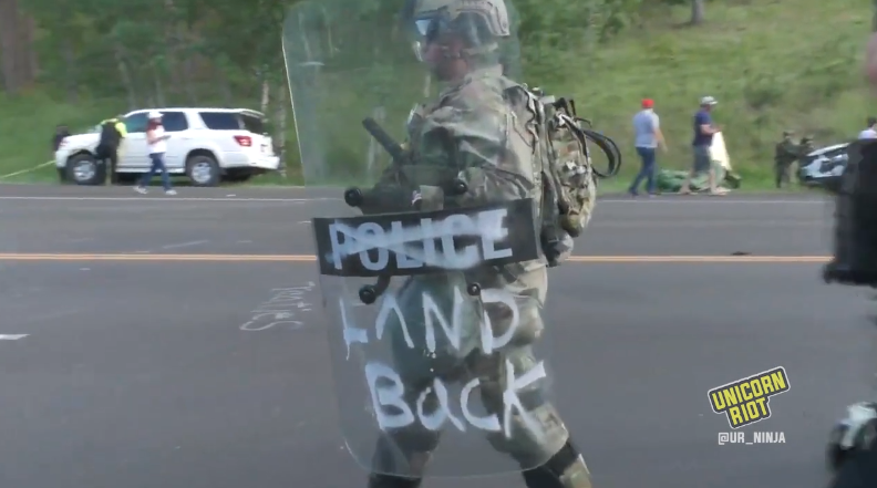 Land Back NG Police Shield(1)