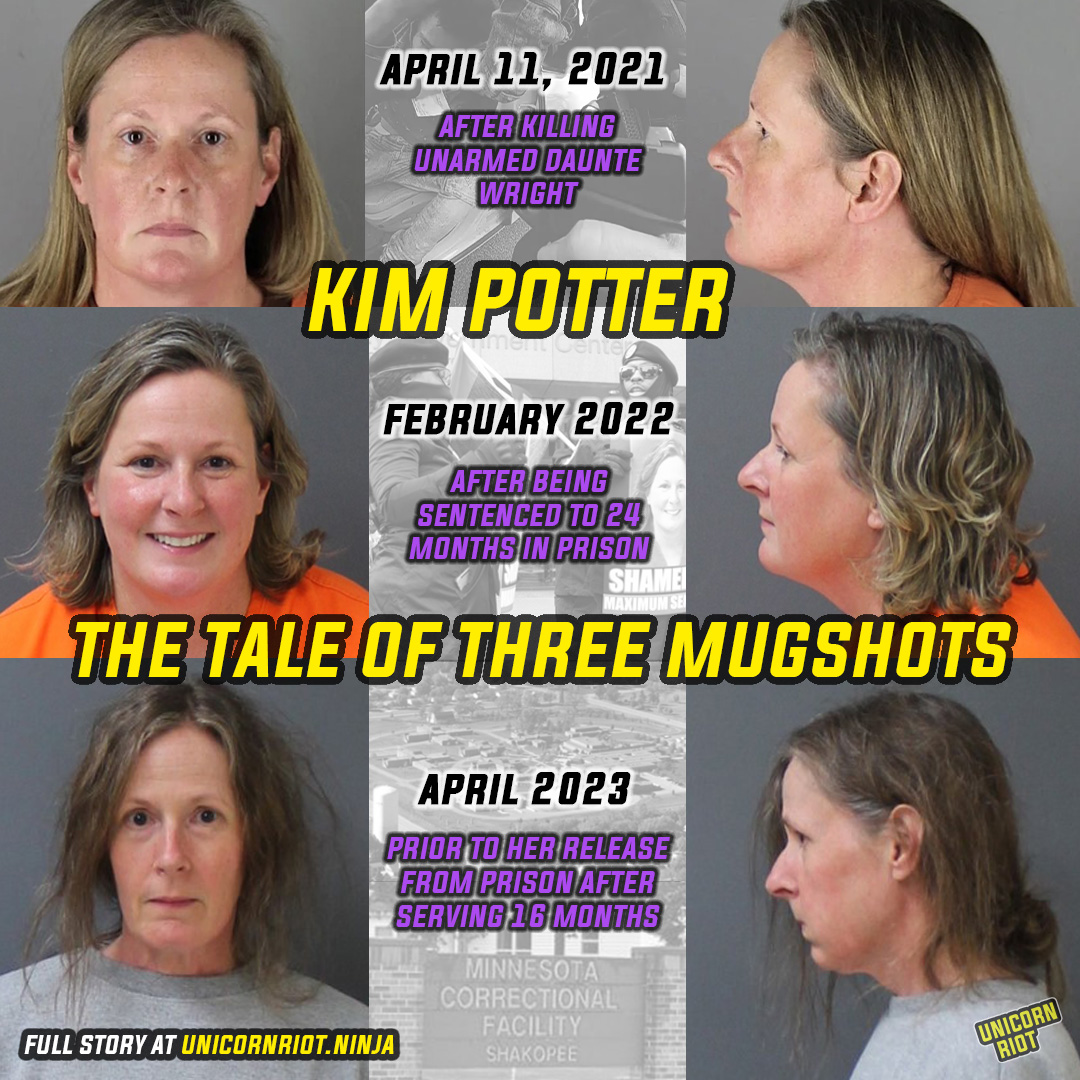 Killer Cop Kim Potter Hurriedly Released After 16 Months in Prison ...