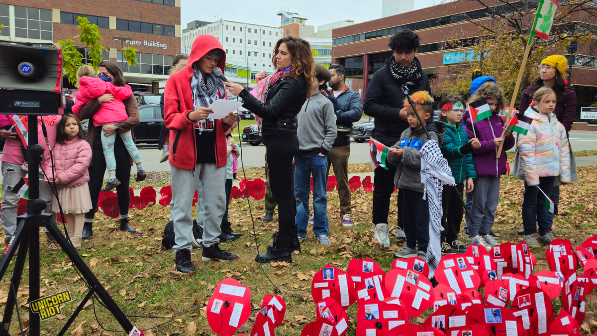 Minnesota Healthcare Workers, Youth, and Families Honor Palestinians