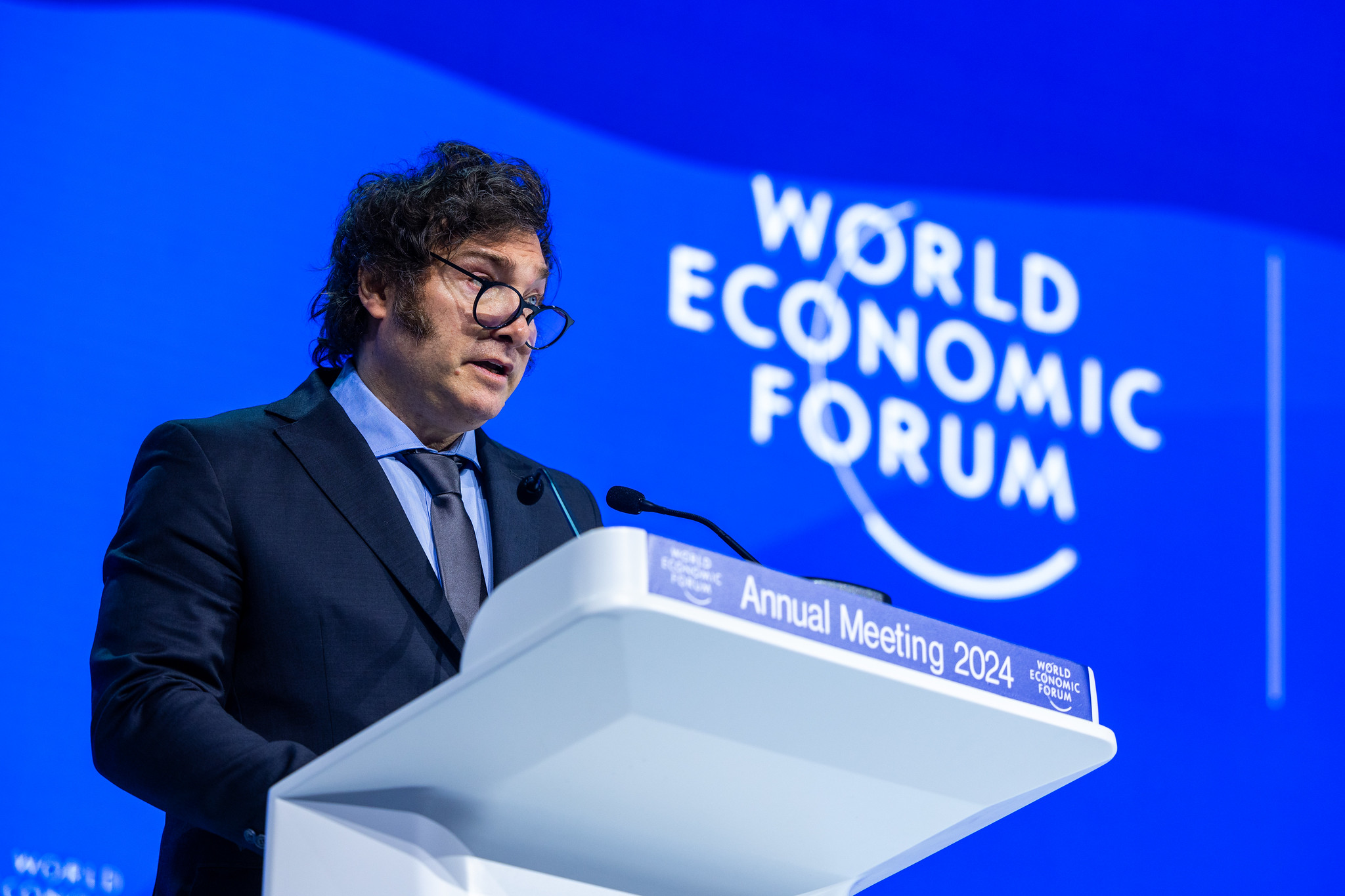 milei-world-economic-forum-2024 - UNICORN RIOT