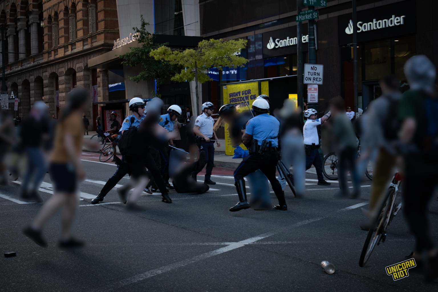 Philadelphia Police Crack Down on Anti-ICE Marches Twice in One Week ...