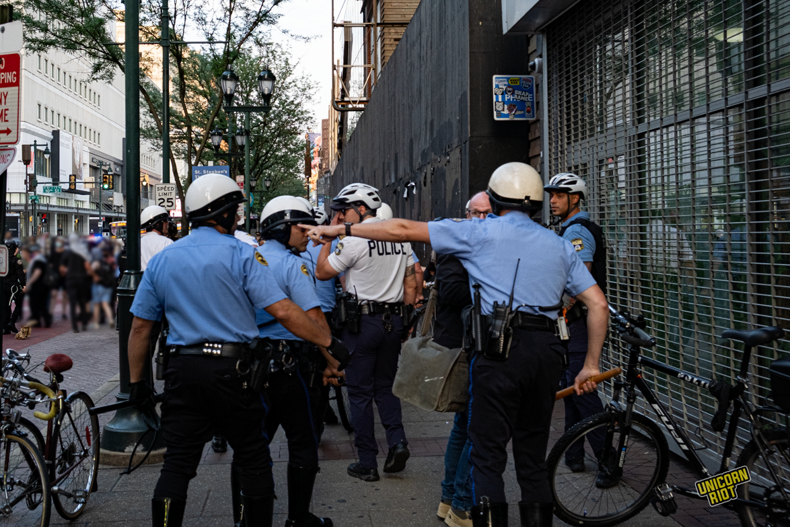 Philadelphia Police Crack Down on Anti-ICE Marches Twice in One Week ...