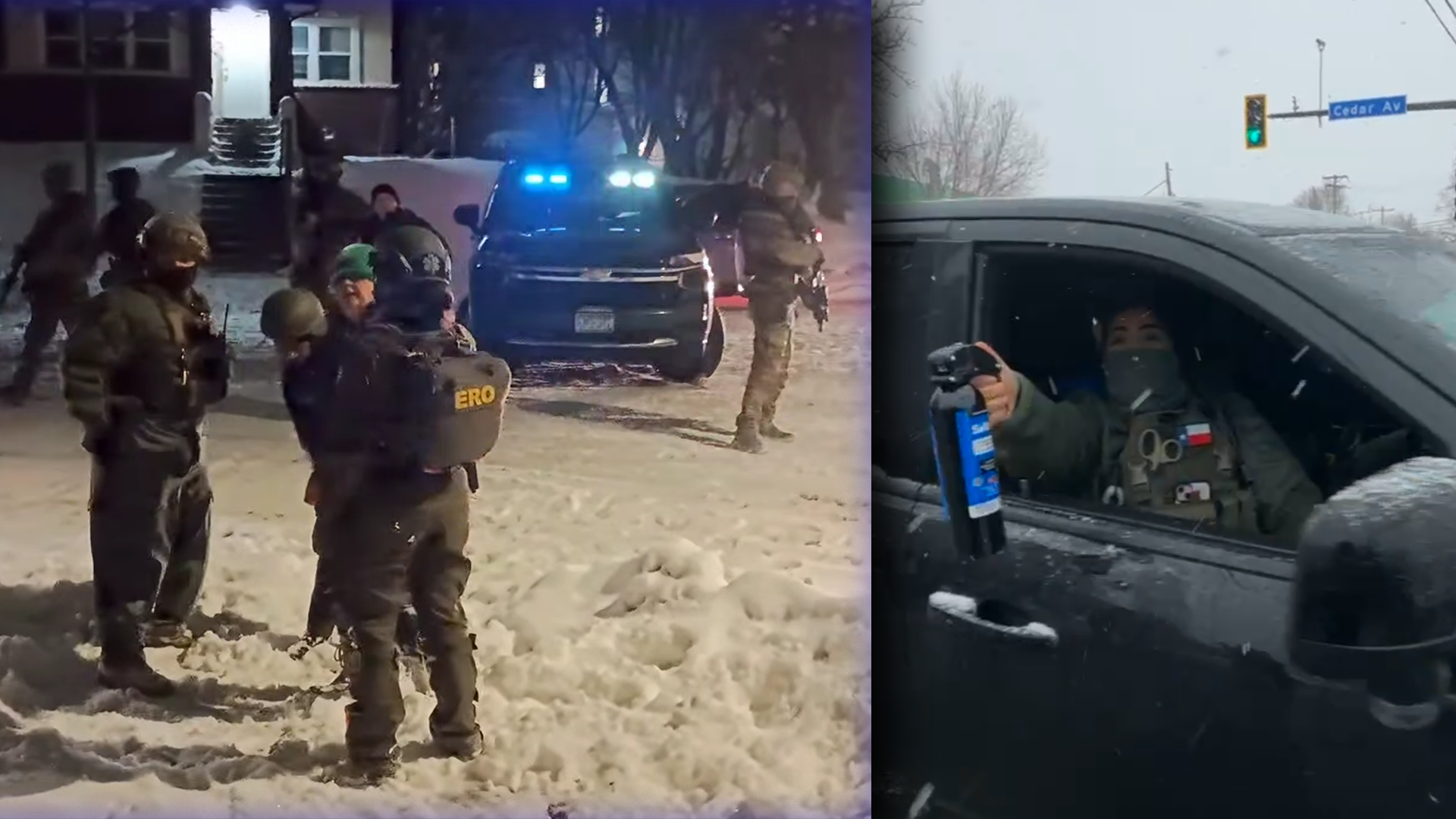 ICE Arrests Observer, Maces Press & Detains People as Agents are Confronted Across Minneapolis